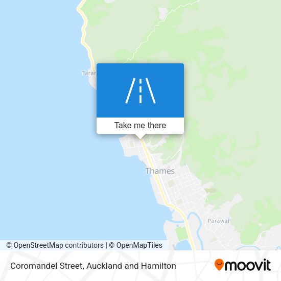 Coromandel Street map