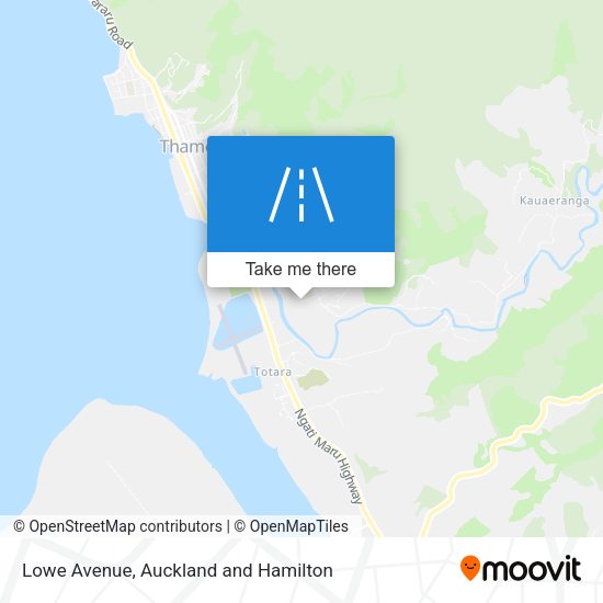 Lowe Avenue map