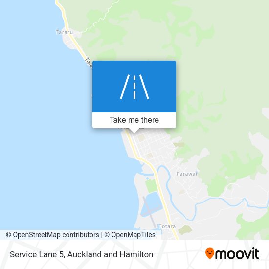 Service Lane 5 map