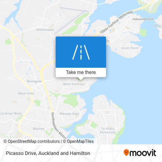 Picasso Drive map