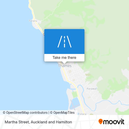 Martha Street map
