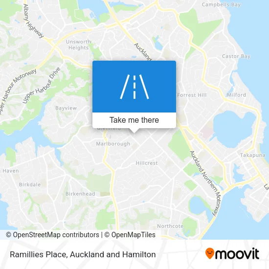 Ramillies Place map