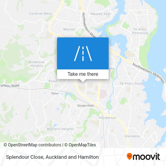 Splendour Close map
