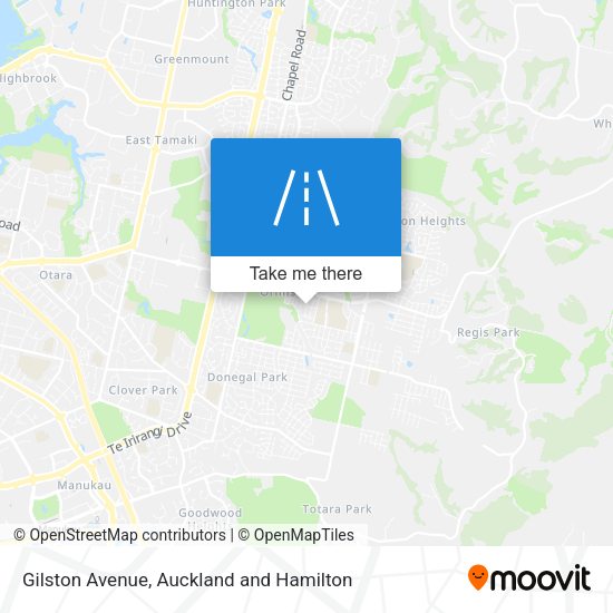 Gilston Avenue map