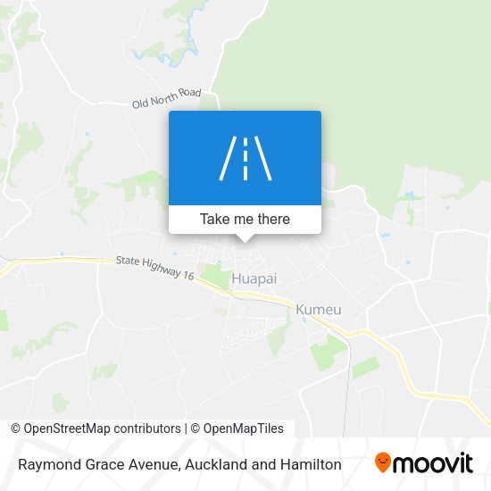 Raymond Grace Avenue map
