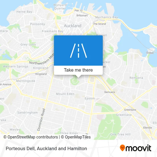Porteous Dell map