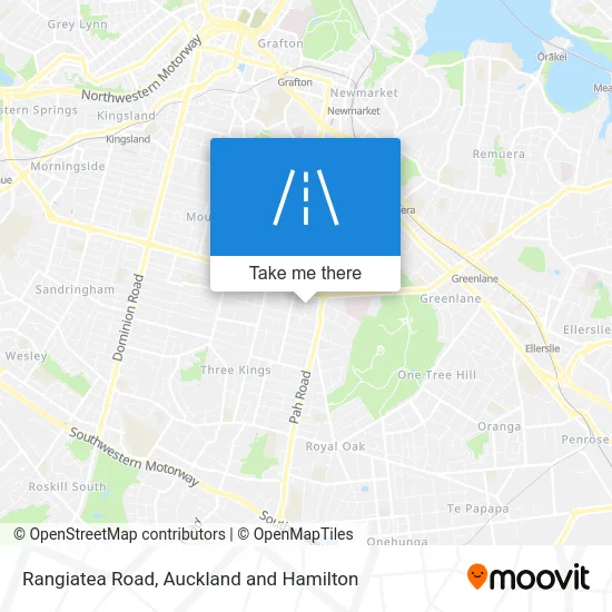 Rangiatea Road map