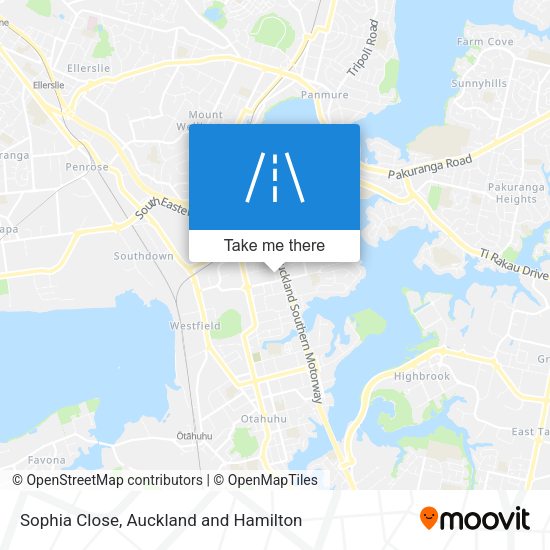 Sophia Close map