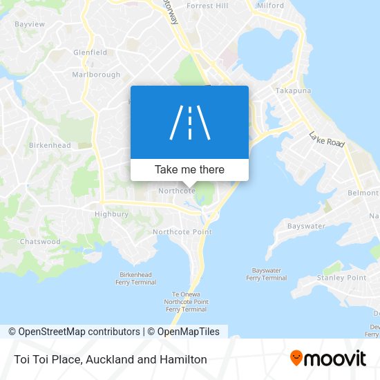 Toi Toi Place map