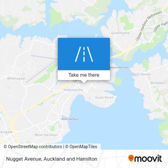Nugget Avenue map