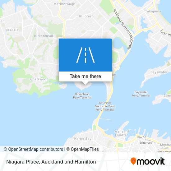 Niagara Place map
