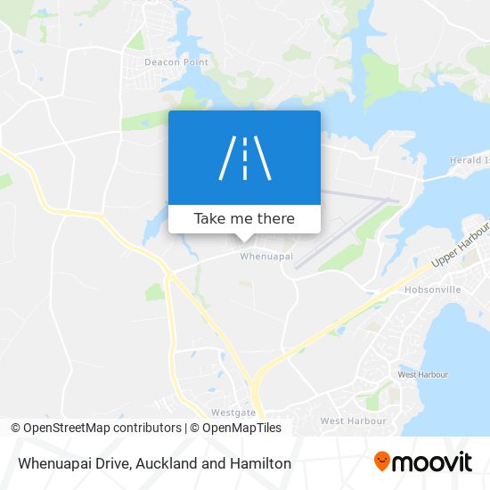 Whenuapai Drive map