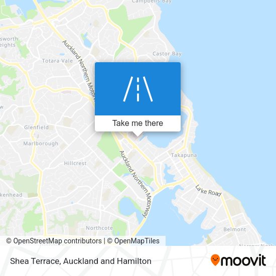 Shea Terrace map