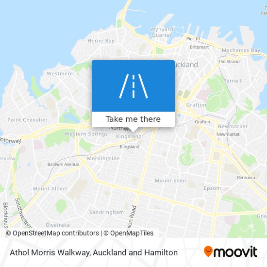 Athol Morris Walkway map