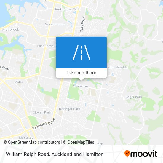 William Ralph Road map