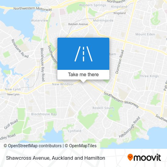 Shawcross Avenue map