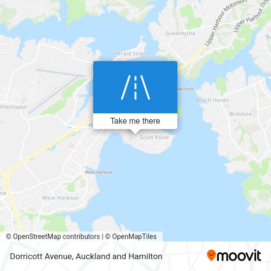 Dorricott Avenue map