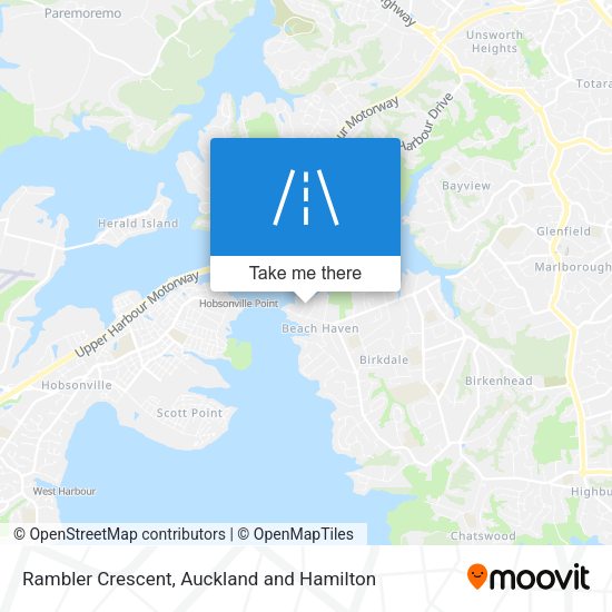 Rambler Crescent map