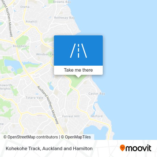 Kohekohe Track map