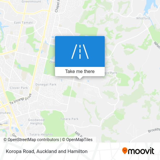 Koropa Road map