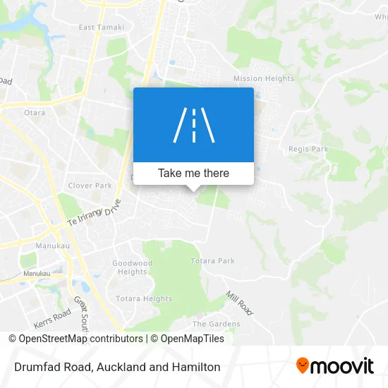 Drumfad Road map
