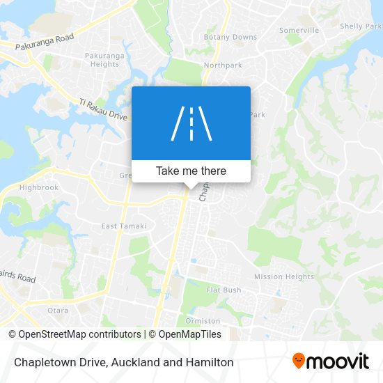 Chapletown Drive map