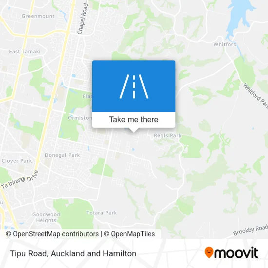 Tipu Road map
