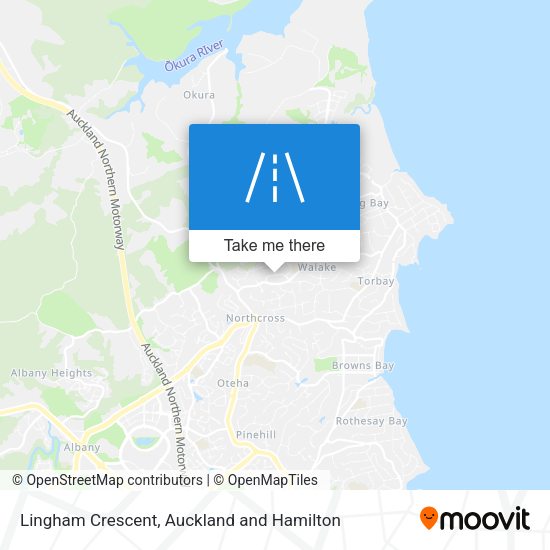 Lingham Crescent map