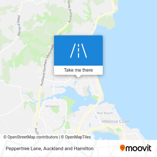 Peppertree Lane map
