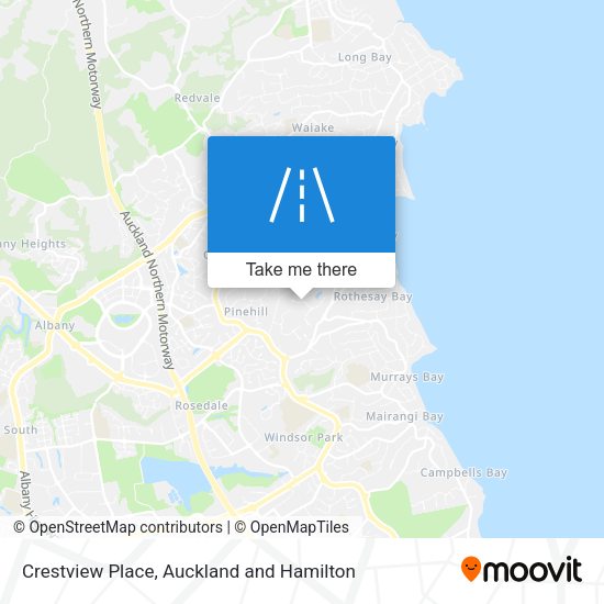 Crestview Place map