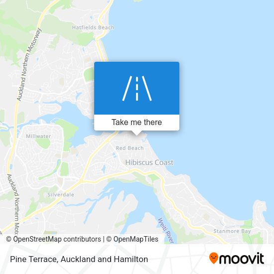 Pine Terrace map