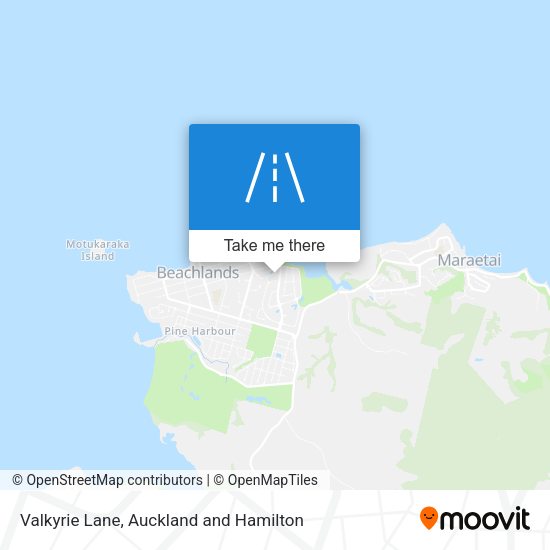 Valkyrie Lane map