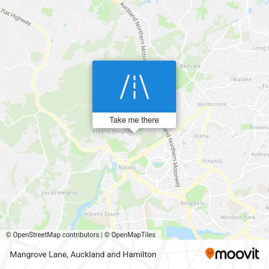 Mangrove Lane map