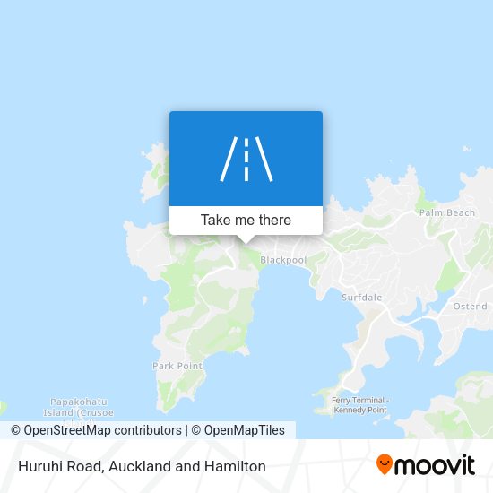 Huruhi Road map