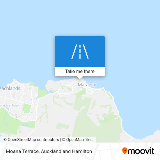 Moana Terrace map