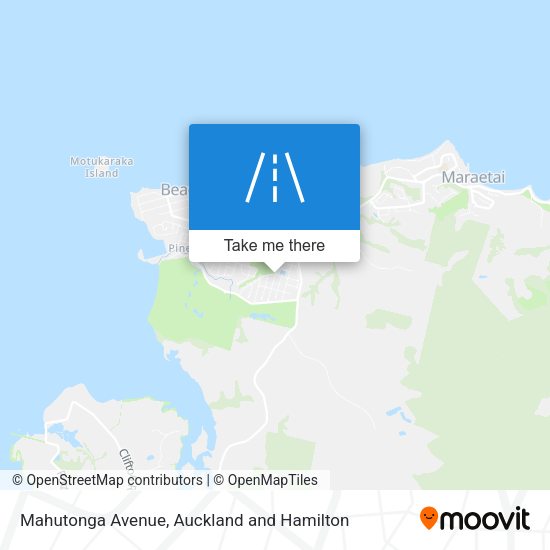 Mahutonga Avenue map