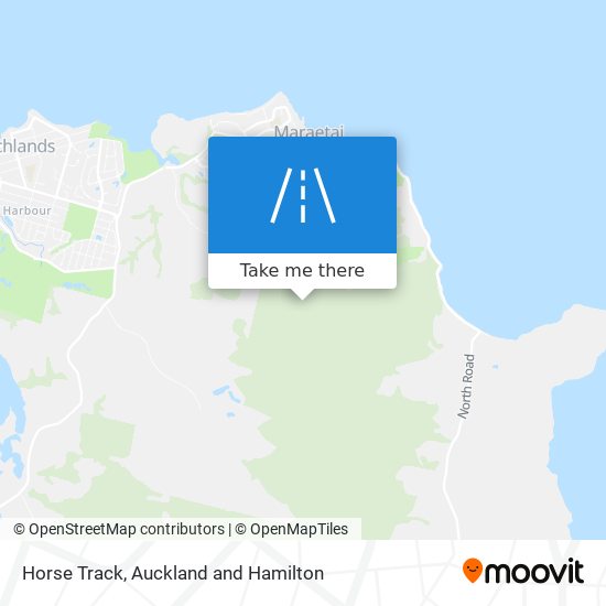 Horse Track map