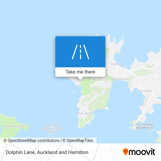 Dolphin Lane map