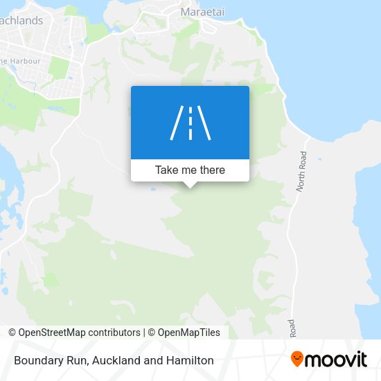 Boundary Run map