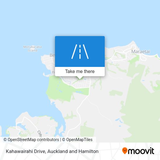 Kahawairahi Drive map
