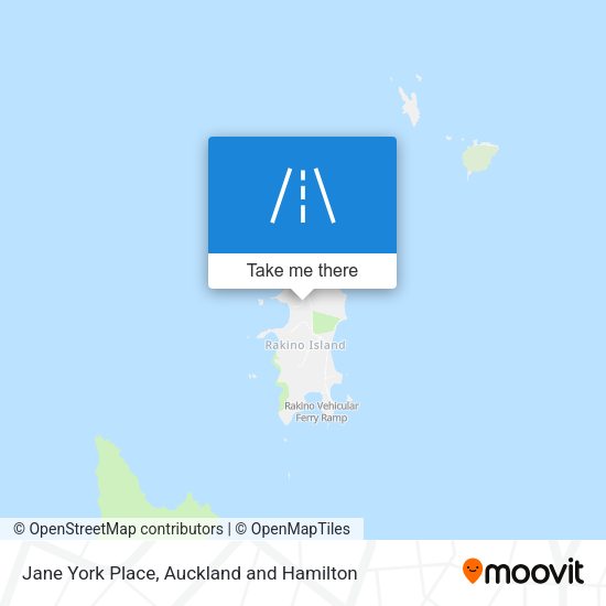 Jane York Place map