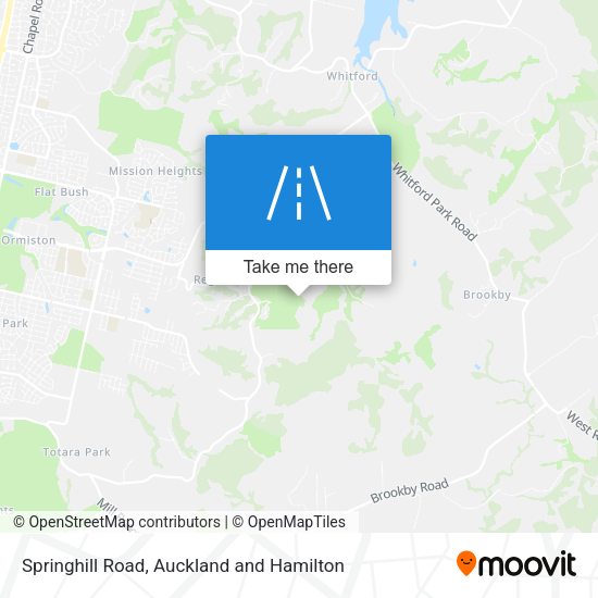 Springhill Road map