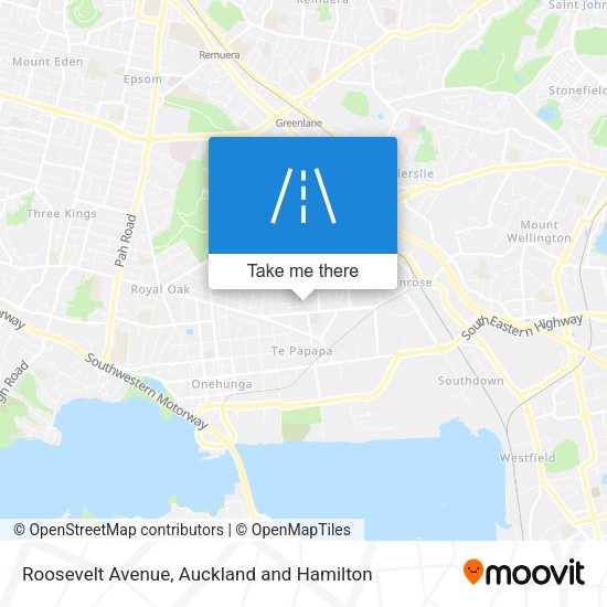Roosevelt Avenue map