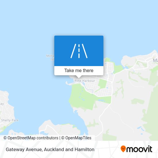 Gateway Avenue map