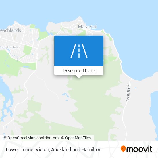 Lower Tunnel Vision map