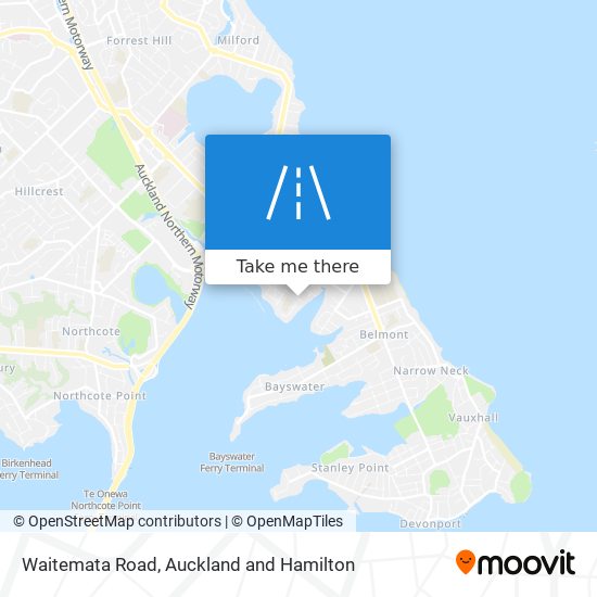 Waitemata Road map