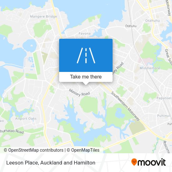 Leeson Place map
