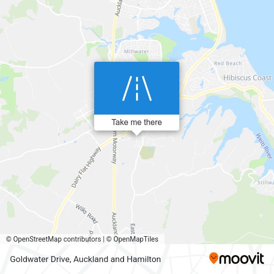 Goldwater Drive map