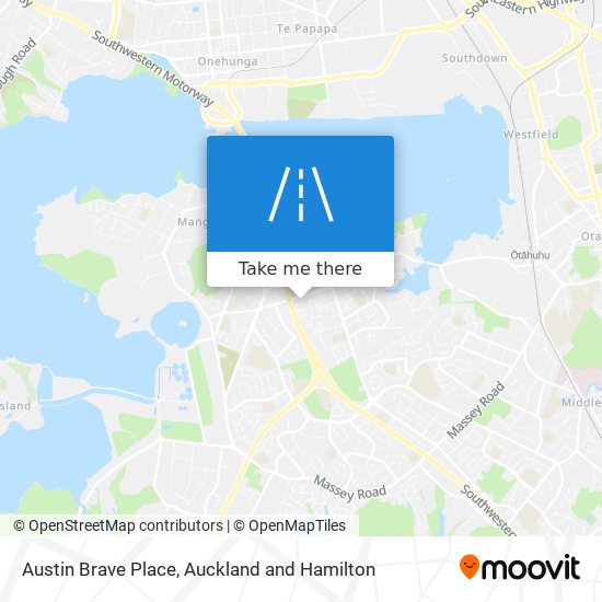 Austin Brave Place map