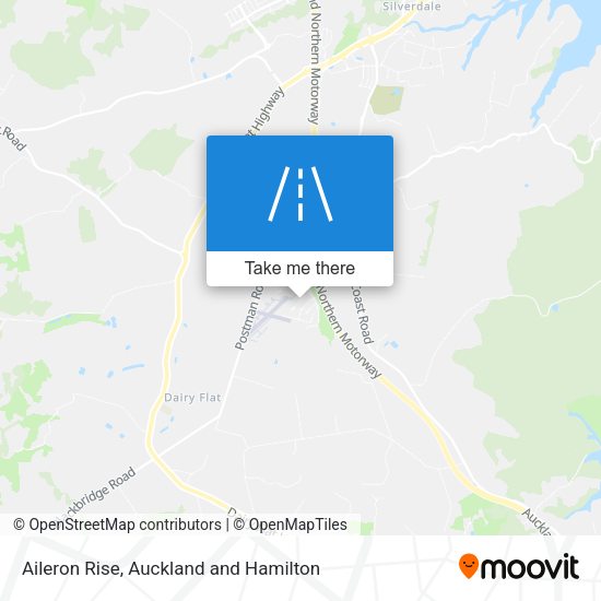 Aileron Rise map